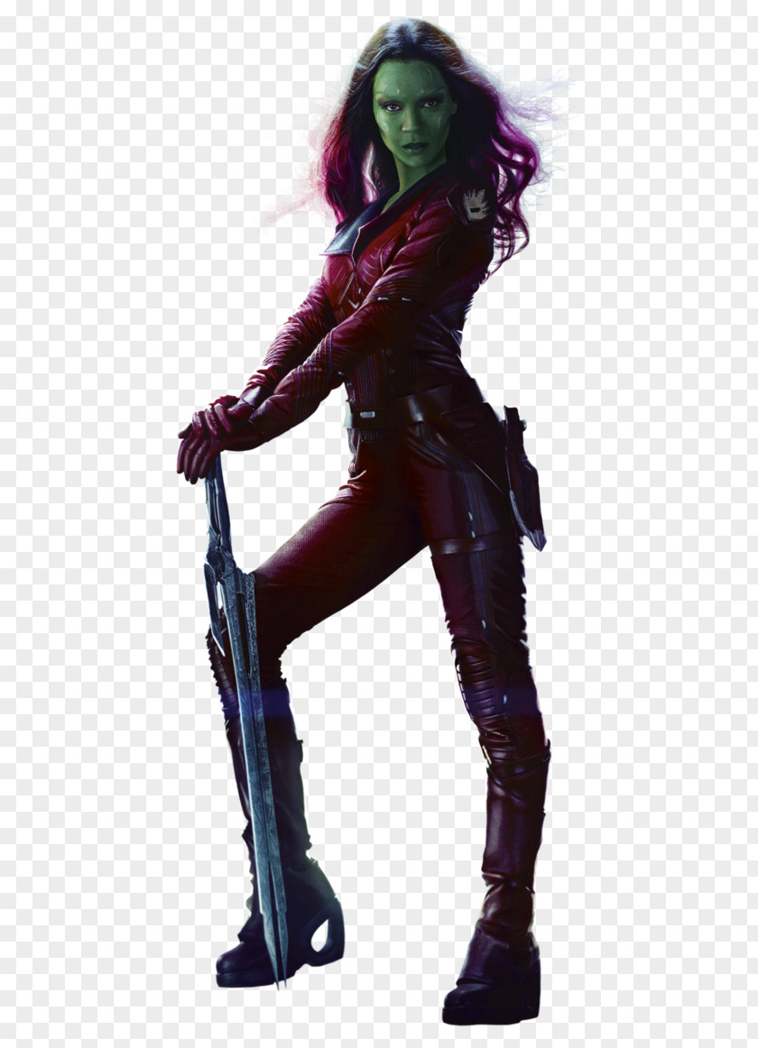 Guardians Of The Galaxy Gamora Groot Drax Destroyer Rocket Raccoon PNG