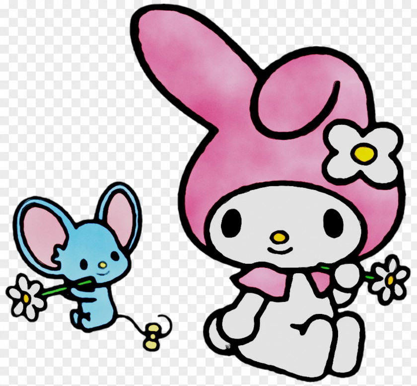 My Melody Hello Kitty Domestic Rabbit Sanrio Image PNG