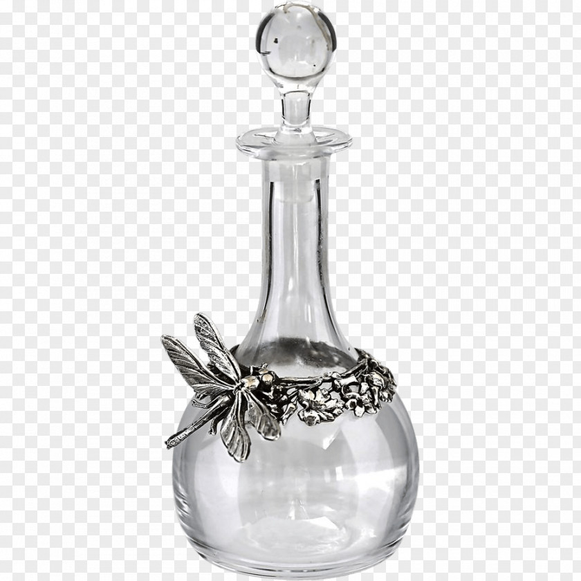 PARFUME Glass Bottle Fried Chicken Decanter PNG