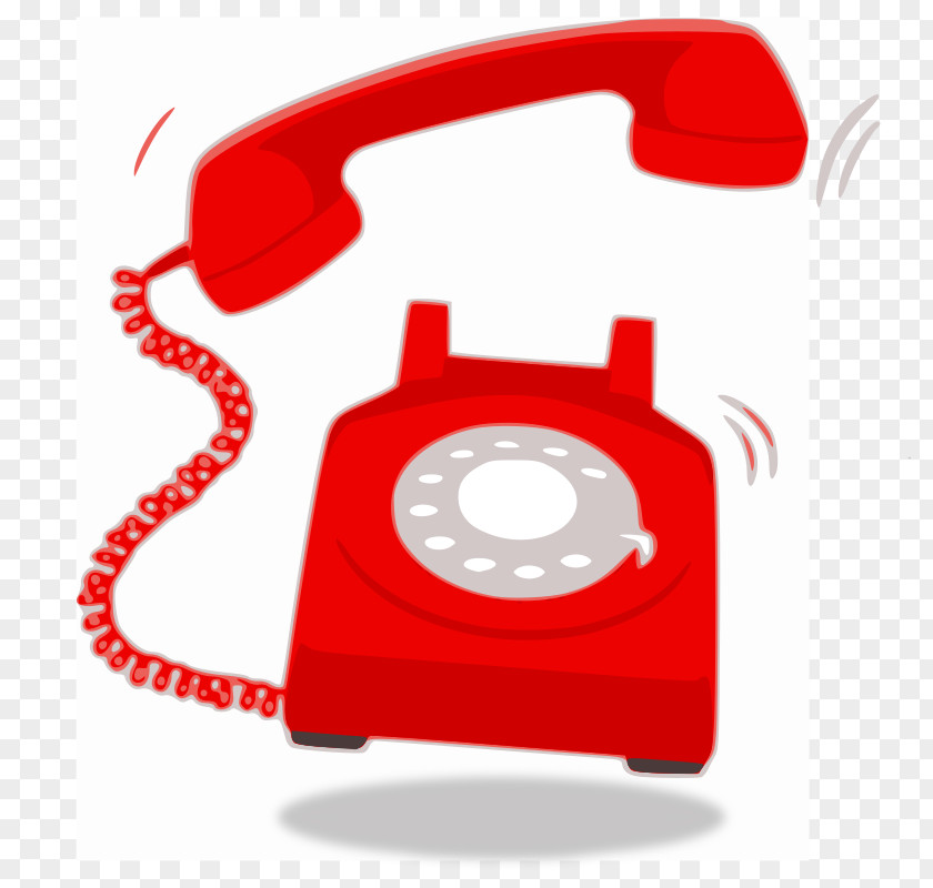Red Love Telephone Call Ringing Ringtone Clip Art PNG