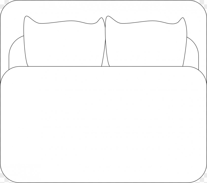 Beds Images Black And White Bed Blanket Clip Art PNG