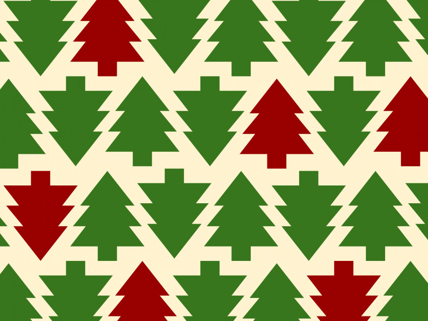 Christmas Pattern Cliparts Tree Santa Claus And Holiday Season PNG