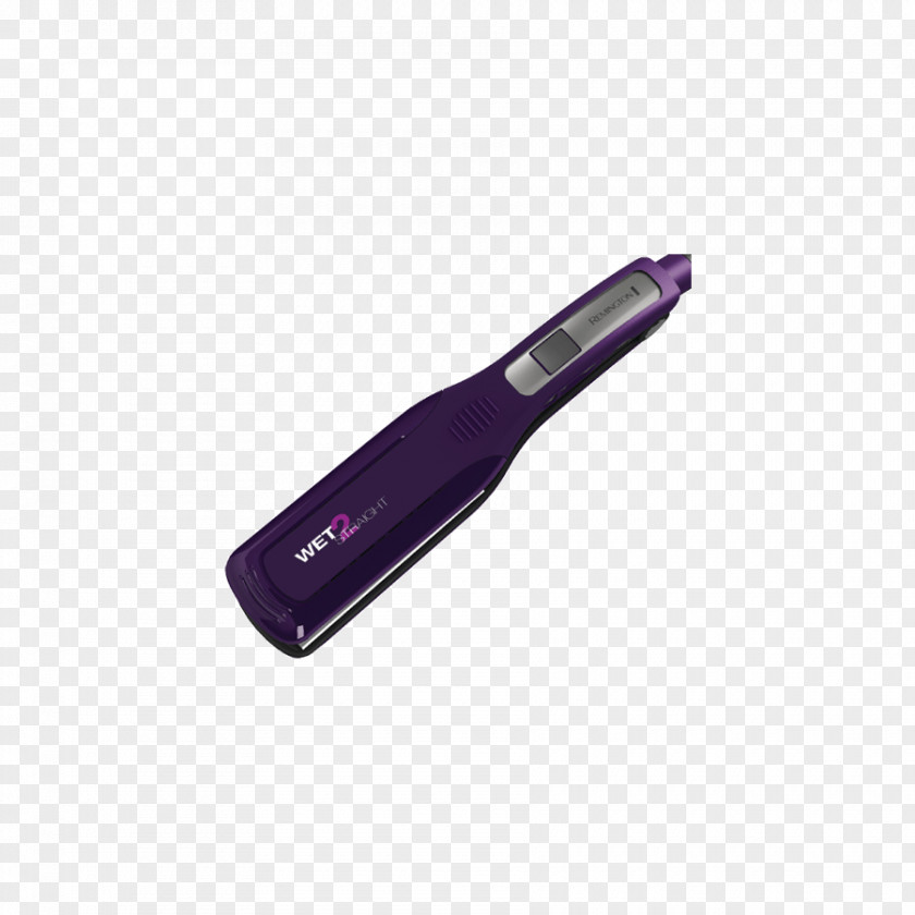 Hair Iron Product Design Purple PNG