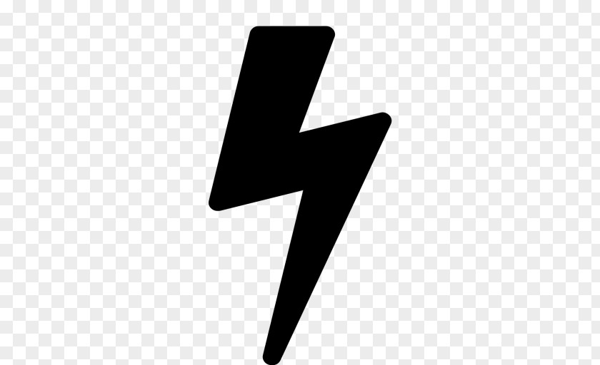 Lightning Bolt Font Awesome Transparency PNG