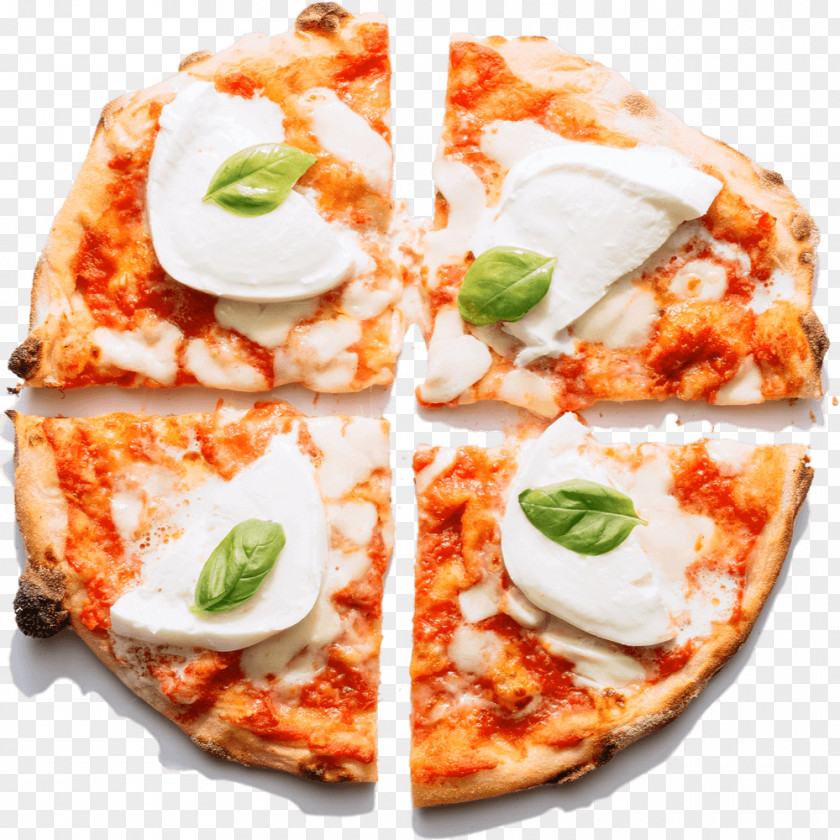Pizza Sicilian California-style Mediterranean Cuisine Mozzarella PNG