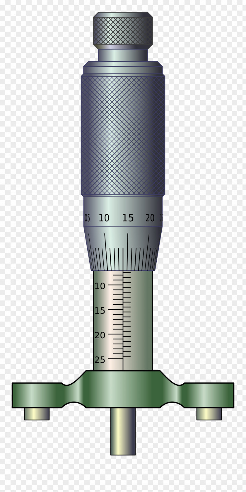 Tool Accessory Cylinder Micrometer PNG