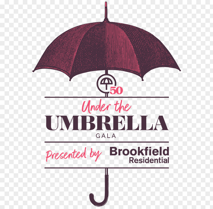 Umbrella Logo Font Brand Pink M PNG