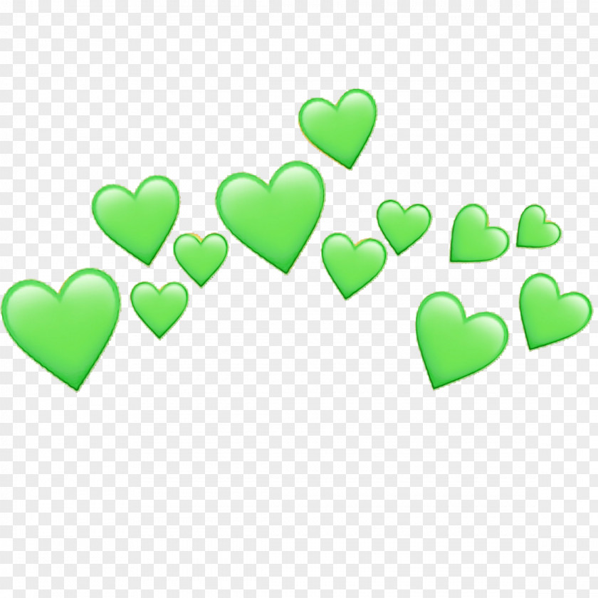 Logo Plant Heart Emoji Background PNG