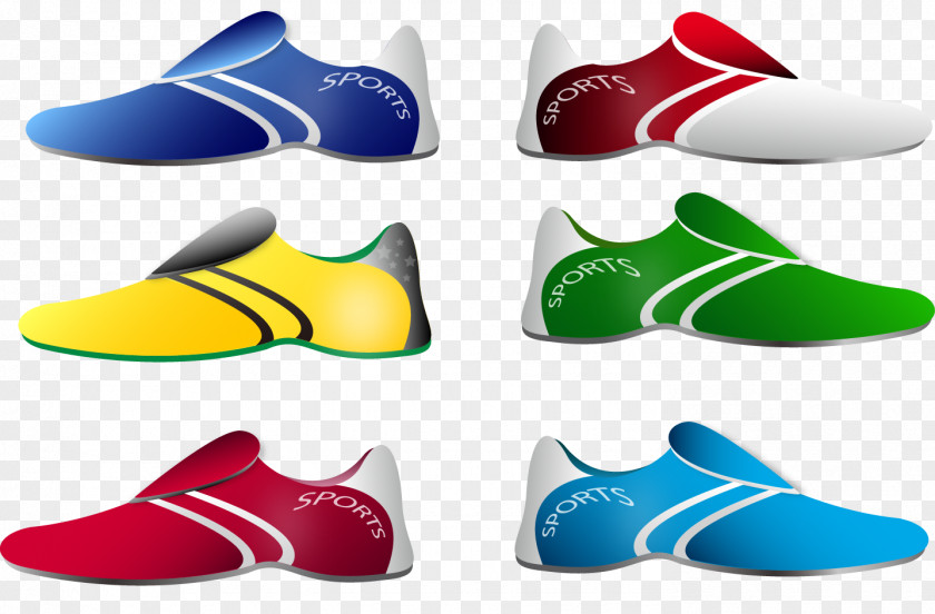 Vector Shoes Shoe Sneakers Sport Clip Art PNG