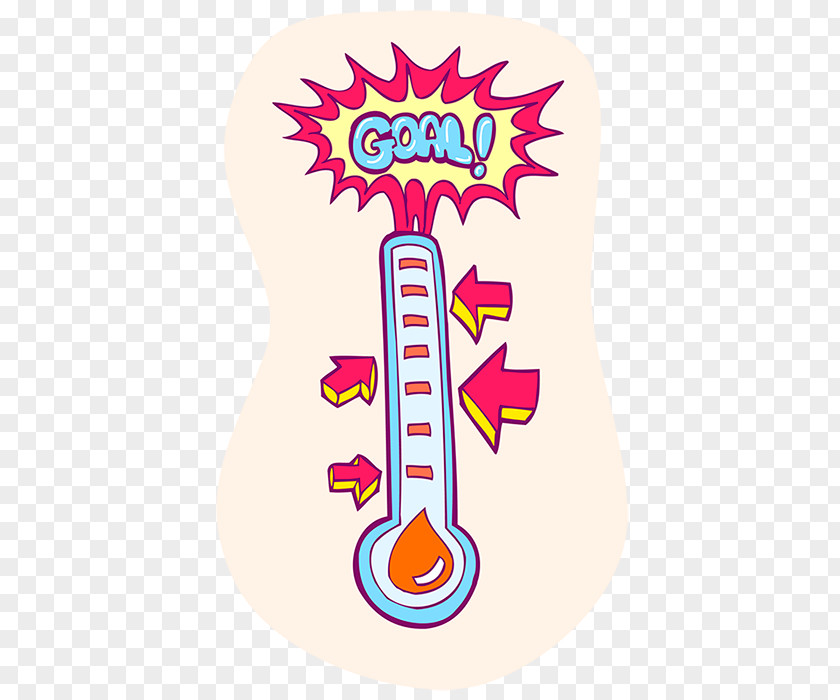 Charity Fundraisers Vector Graphics Image Illustration Thermometer Measurement PNG