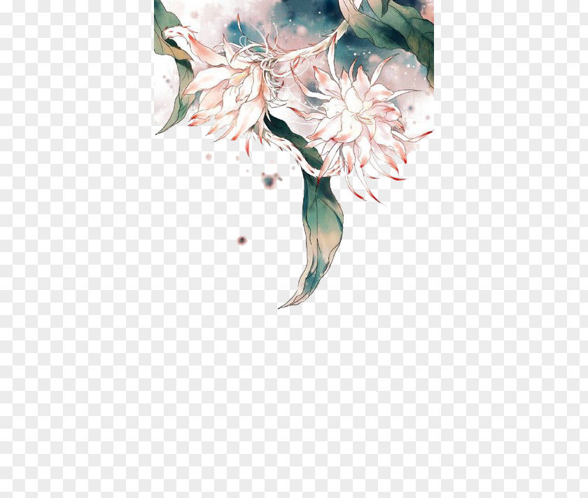 Lotus Watercolor Painting Pixel Transparency And Translucency PNG