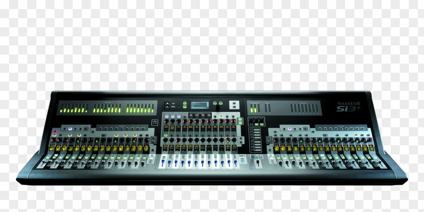 Soundcraft Digital Mixing Console Audio Mixers Sound Reinforcement System PNG