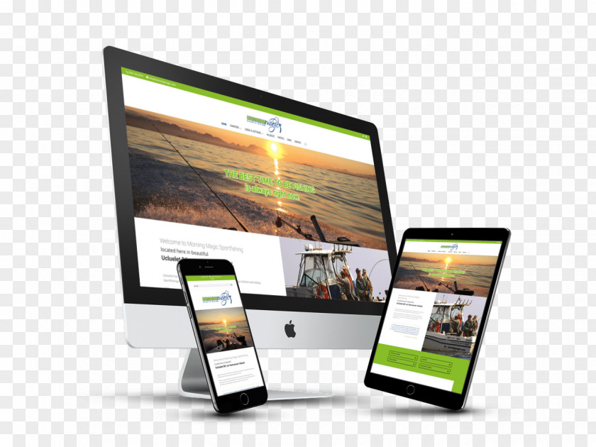 Web Design Responsive Website Morning Magic PNG