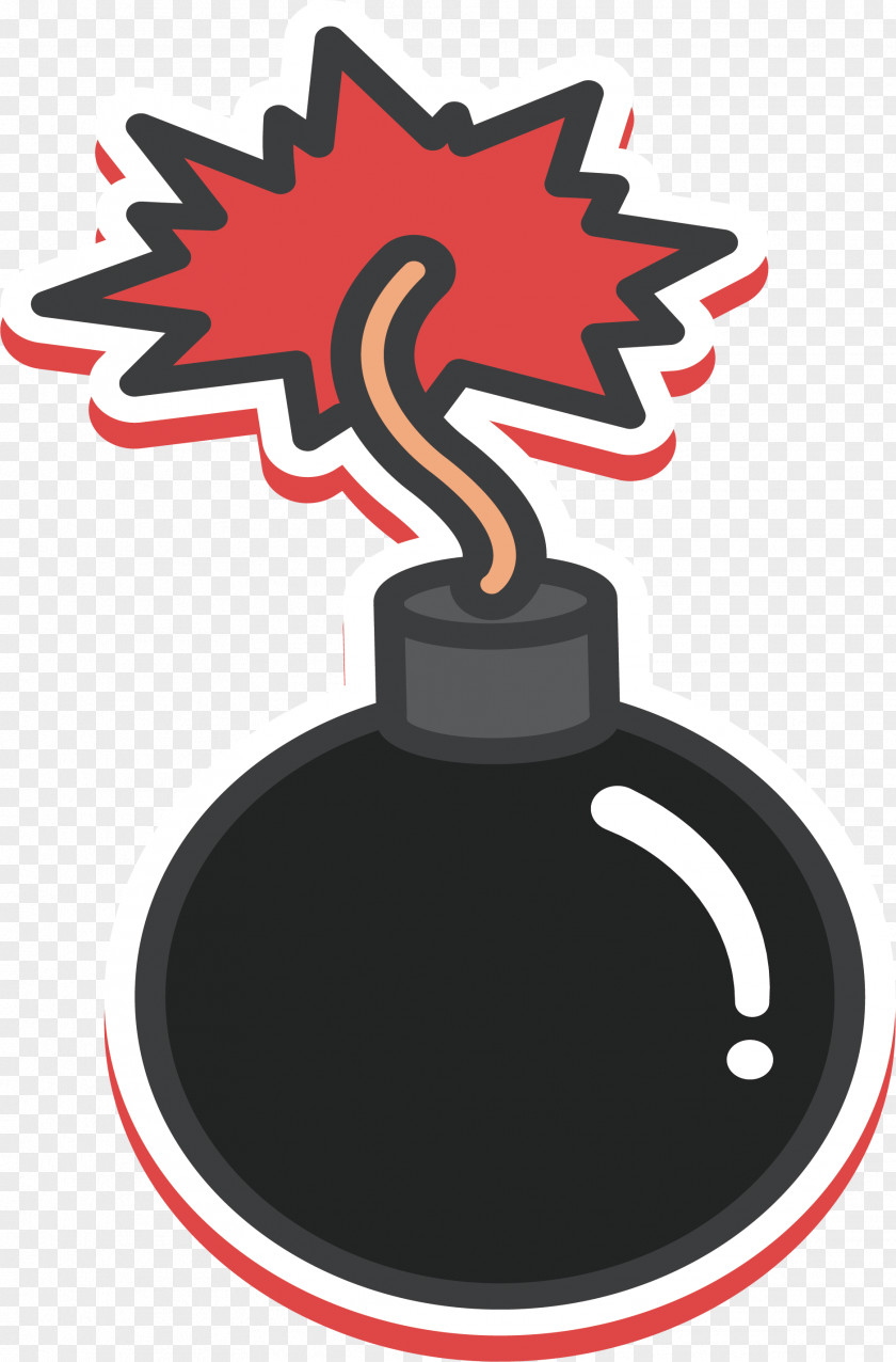 Black Explosion Bomb PNG