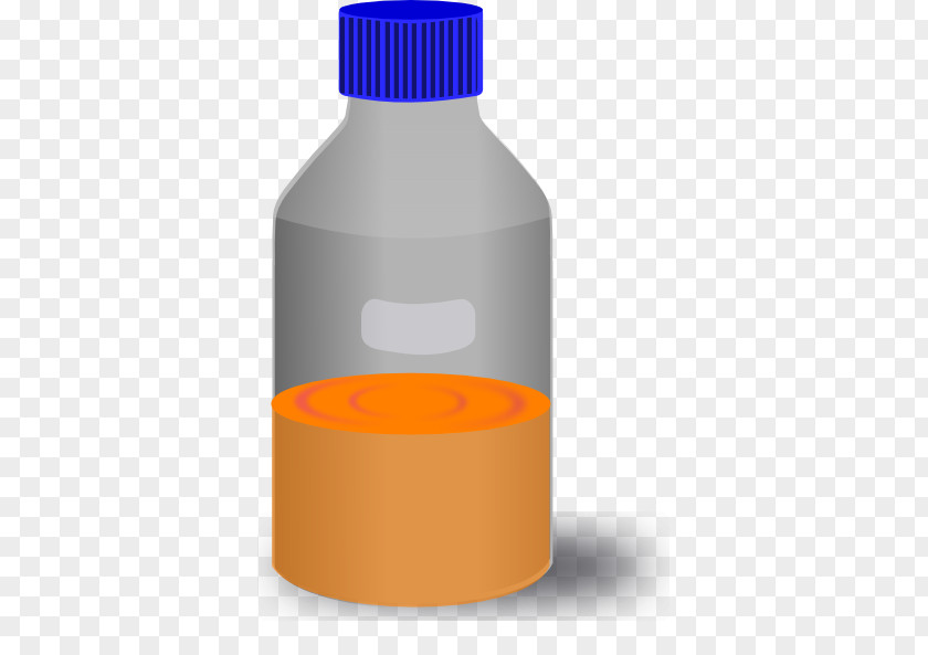 Chemical Bottle Reagent Liquid Clip Art PNG
