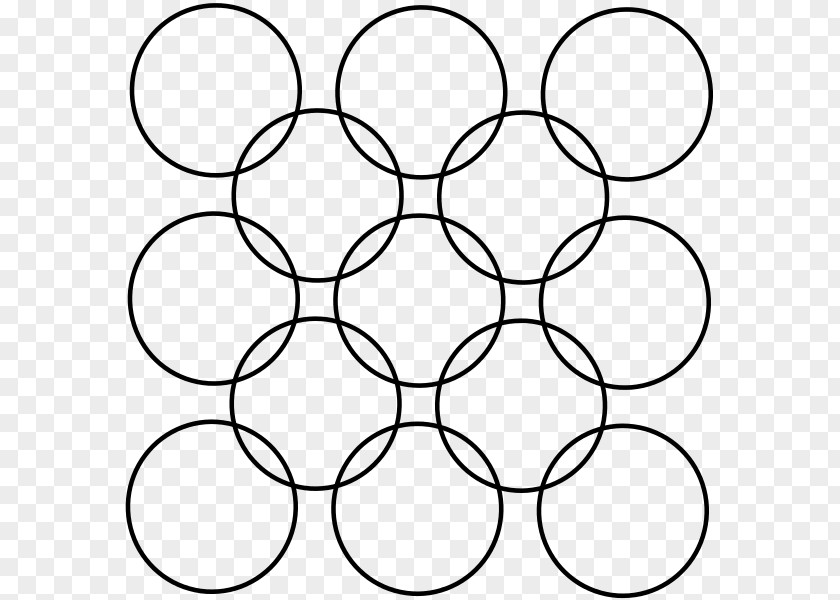 Circle Overlapping Circles Grid Information Point Wikipedia PNG
