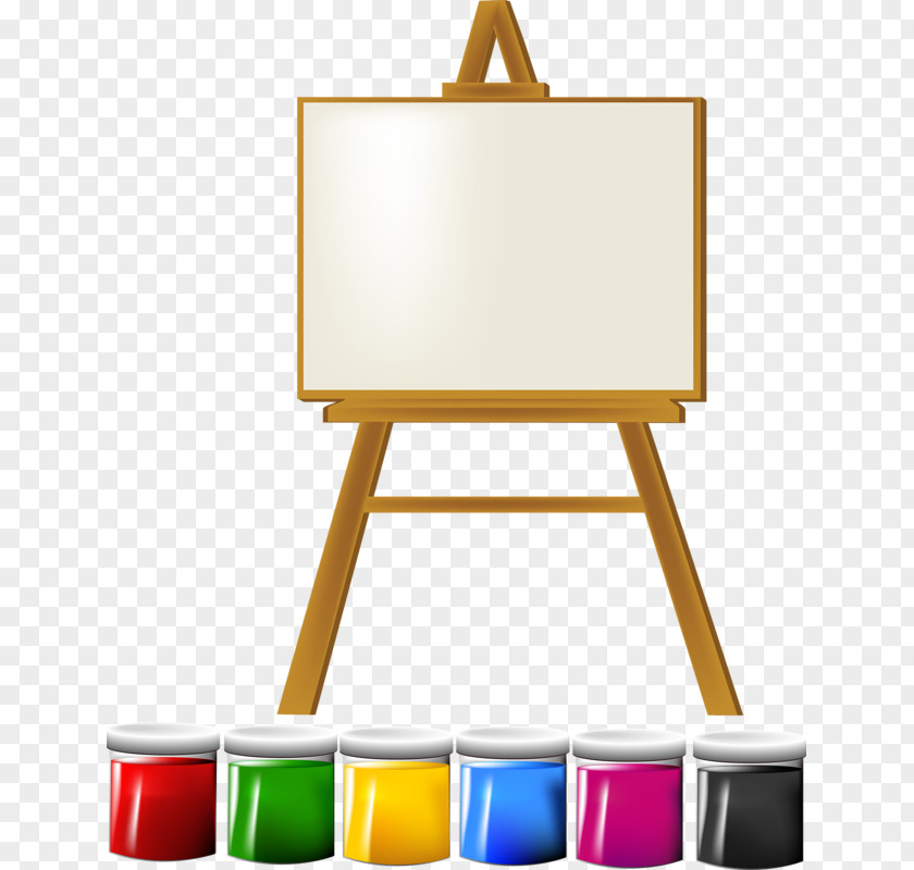 Painting Easel Drawing Painter Image PNG