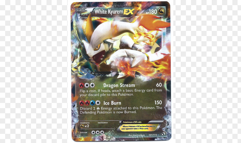 Pokemon Black & White Pokémon X And Y Trading Card Game Kyurem PNG