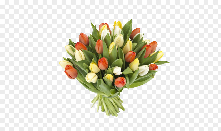 Tulip Flower Bouquet Cut Flowers Floral Design PNG