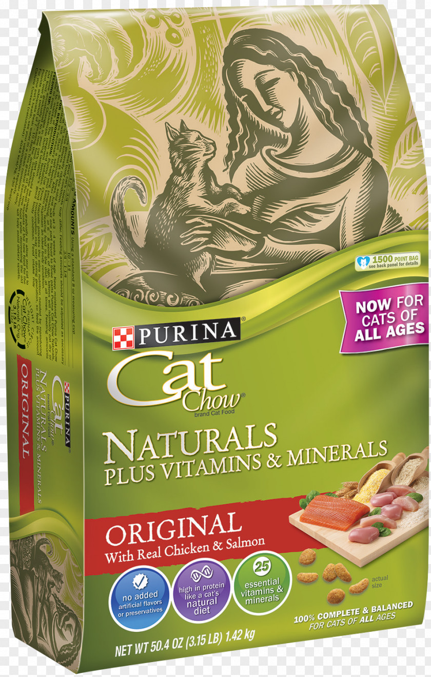 Cat Purina Chow Naturals Original Dry Food Complete Indoor PNG