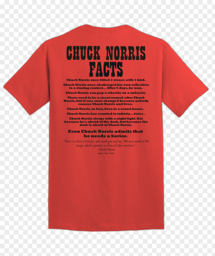 Chuck Norris T-shirt Sleeve Facts Button PNG