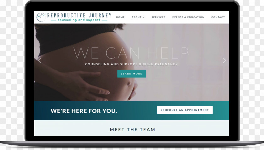 Creative-studio Reproductive Journey Counseling & Support Web Design Digital Agency Marketing PNG