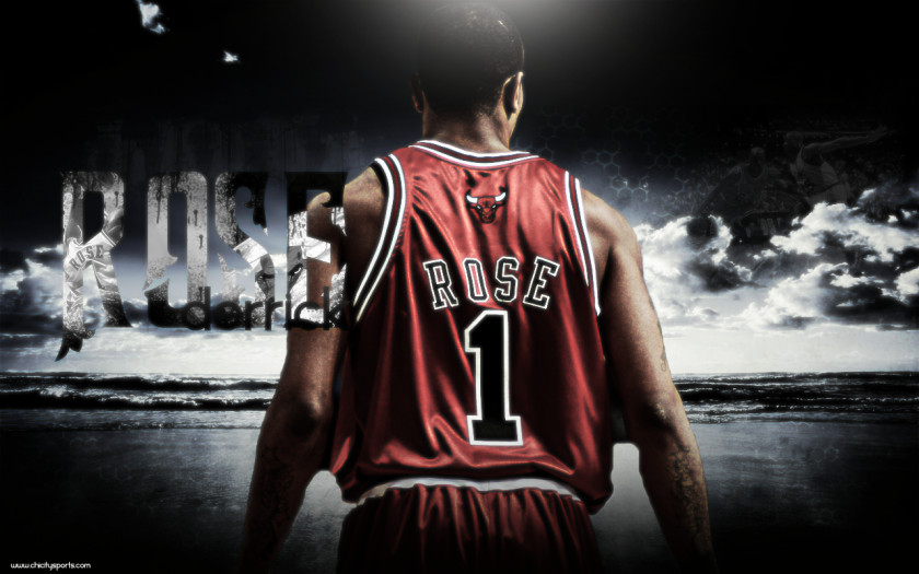Derrick Rose Cliparts IPhone 4 5 Chicago Bulls 2012 NBA Playoffs Desktop Wallpaper PNG