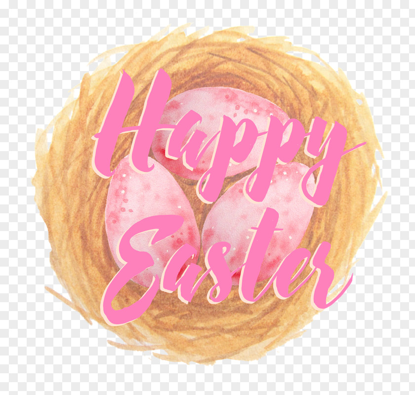 Happy Easter Bunny Typography Computer File PNG
