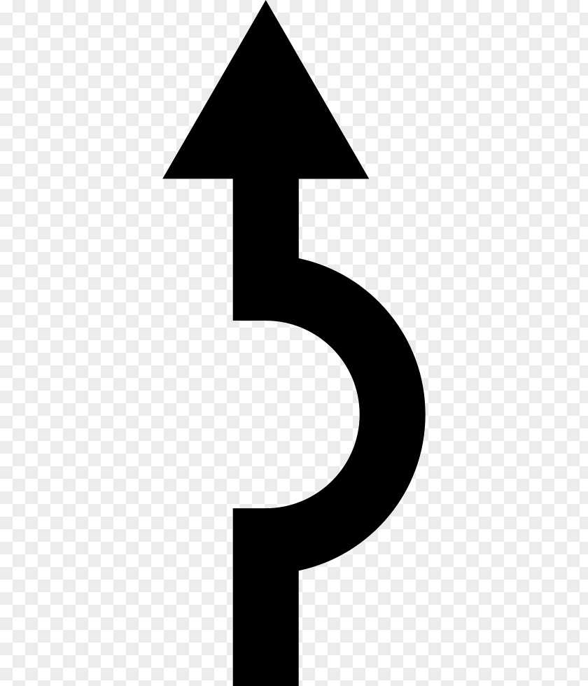 M Line AngleArrow Up Symbol Logo Number Black & White PNG
