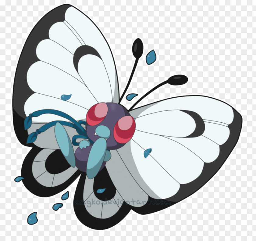 Pokemon Go Pokémon FireRed And LeafGreen Butterfree Monarch Butterfly GO Sun Moon PNG