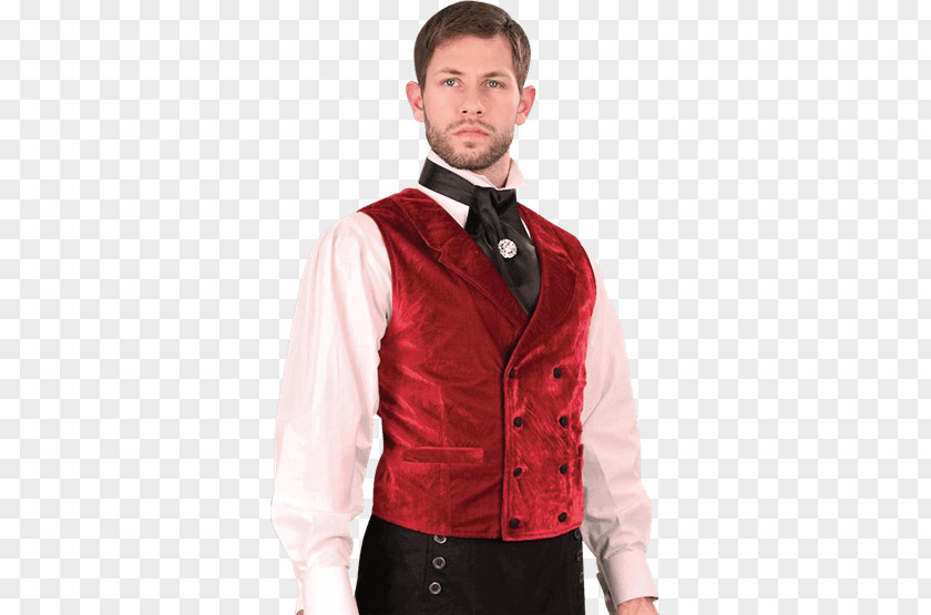 Red Undershirt Tuxedo Gilets Waistcoat Doublet Jacket PNG