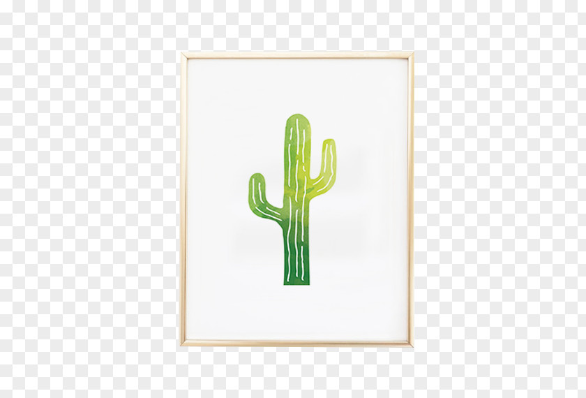 Watercolor Cactus Cactaceae Paper Printmaking Art Painting PNG