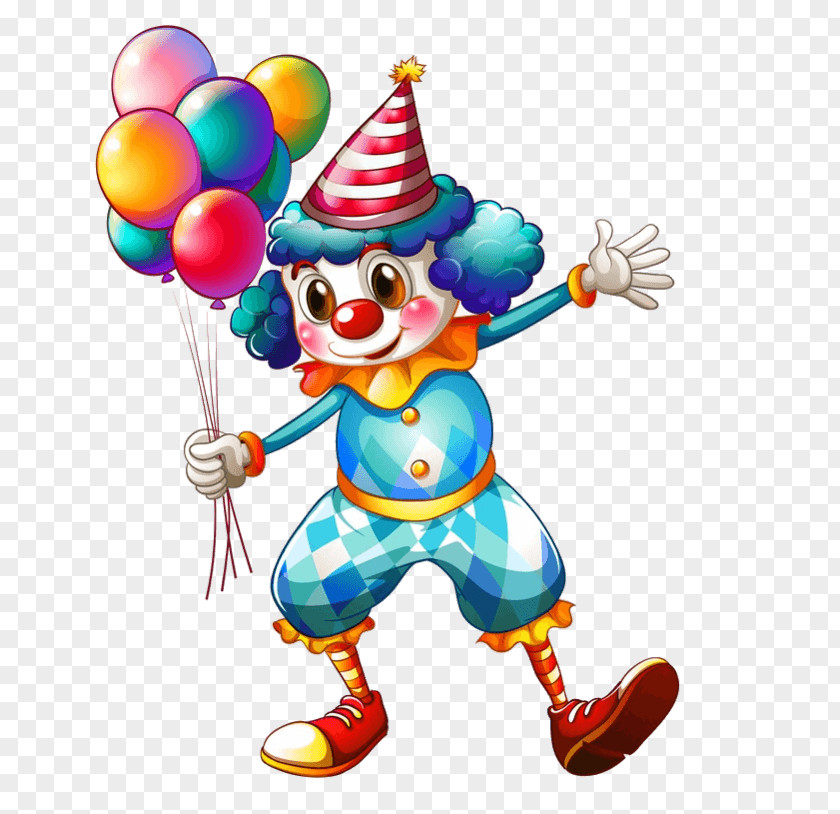 Clown With Balloons Vector Graphics Balloon Illustration Stock Photography PNG