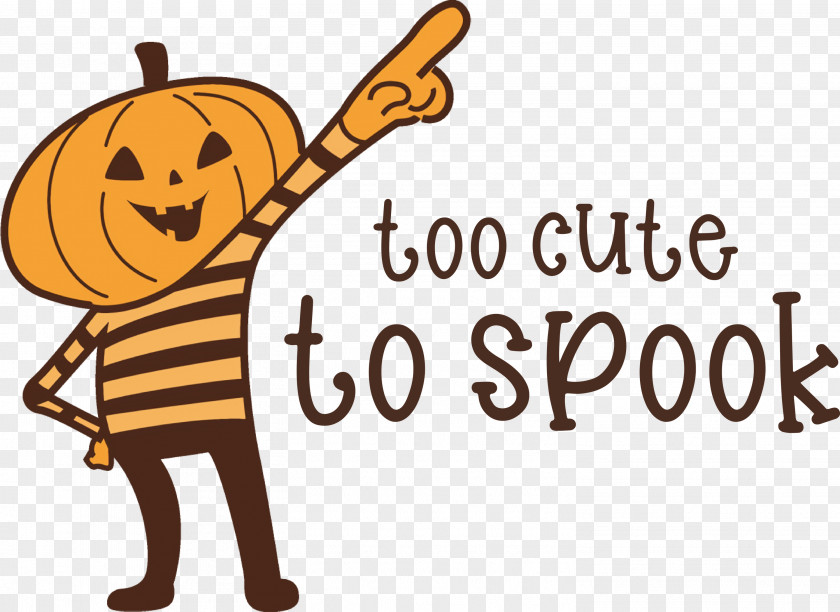 Halloween Too Cute To Spook Spook PNG