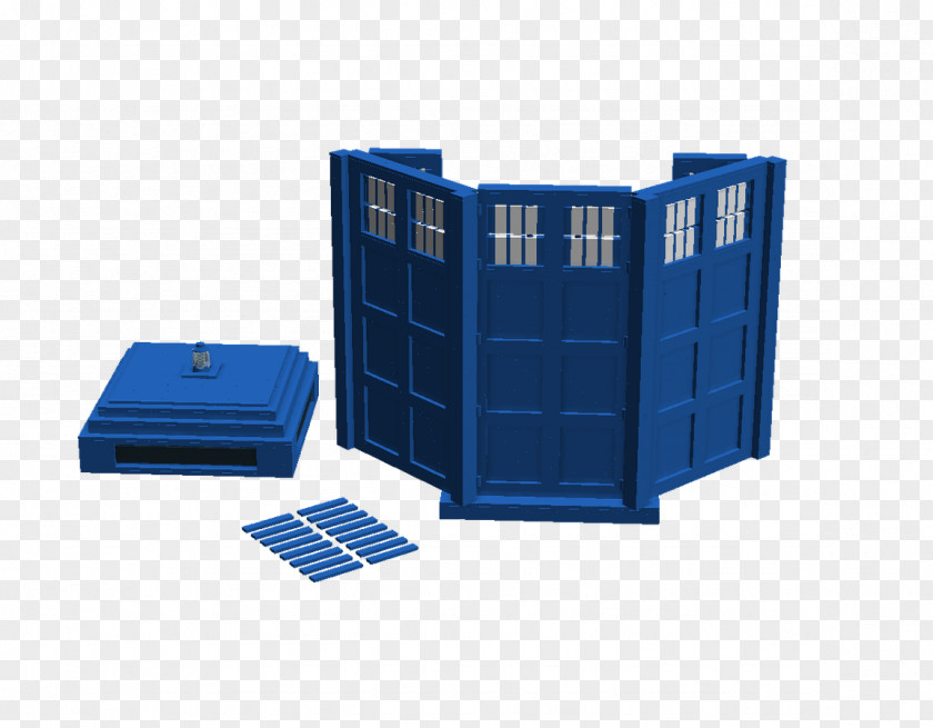 Lego Doctor Who 11 The TARDIS Plastic Product Design Shelf PNG