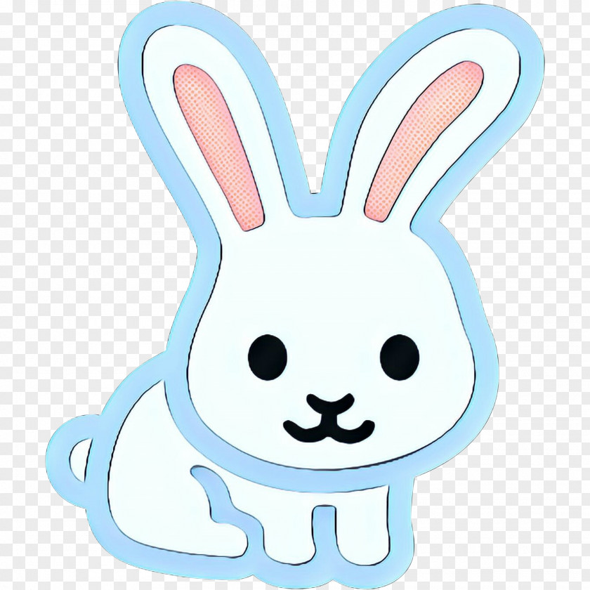 Smile Sticker Easter Bunny Emoji PNG