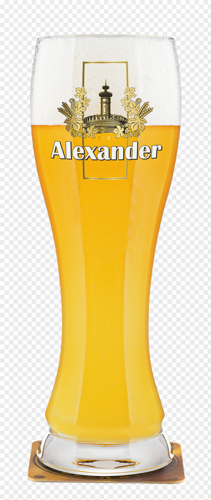 Trophy Wheat Beer Glasses Pint PNG