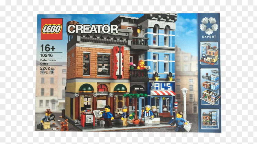Lego Modular Buildings LEGO 10246 Creator Detective's Office Toy 10220 Volkswagen T1 Camper Van PNG