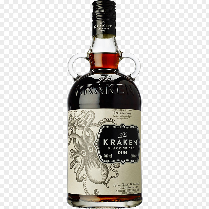 Spice Kraken Rum Distilled Beverage Cocktail Beer PNG