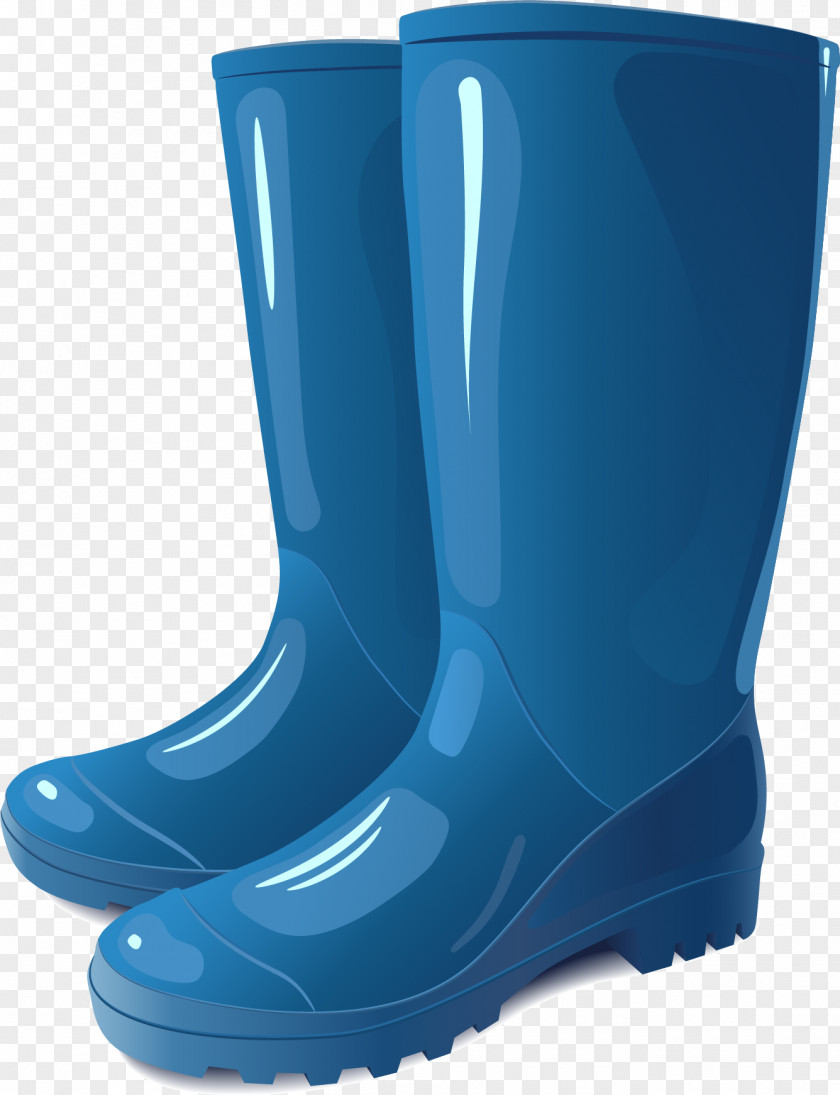 Vector Hand-painted Boots Adobe Illustrator Clip Art PNG