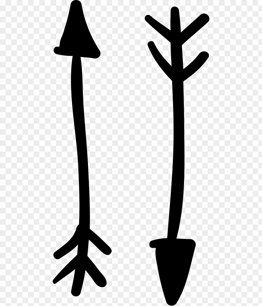 Arrow Black And White Cause Clip Art PNG