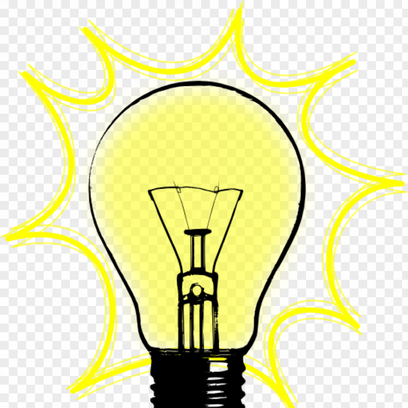 Light Incandescent Bulb Lamp Clip Art PNG