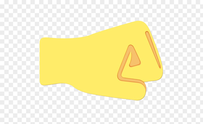 Material Property Yellow Fist Bump Emoji PNG