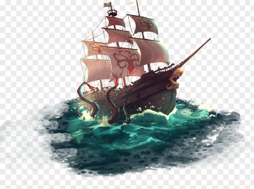 Pirate Ship Sea Of Thieves Deep Rock Galactic Xbox One Electronic Entertainment Expo 2016 Video Game PNG