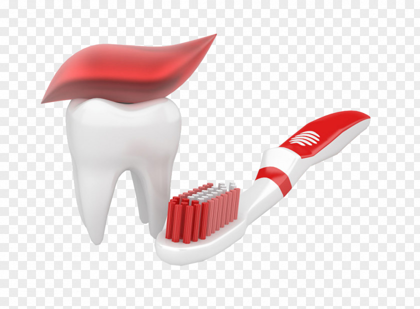 Tooth And Toothbrush Toothpaste Drawing Illustration PNG