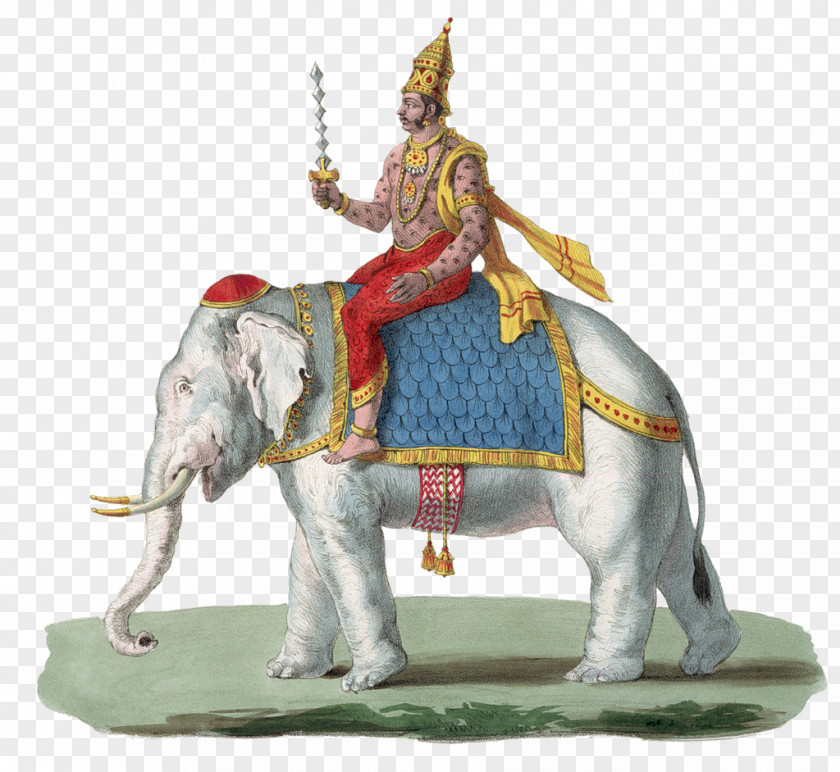 Warrior Riding An Elephant India Indra Deity Hinduism Hindu Mythology PNG