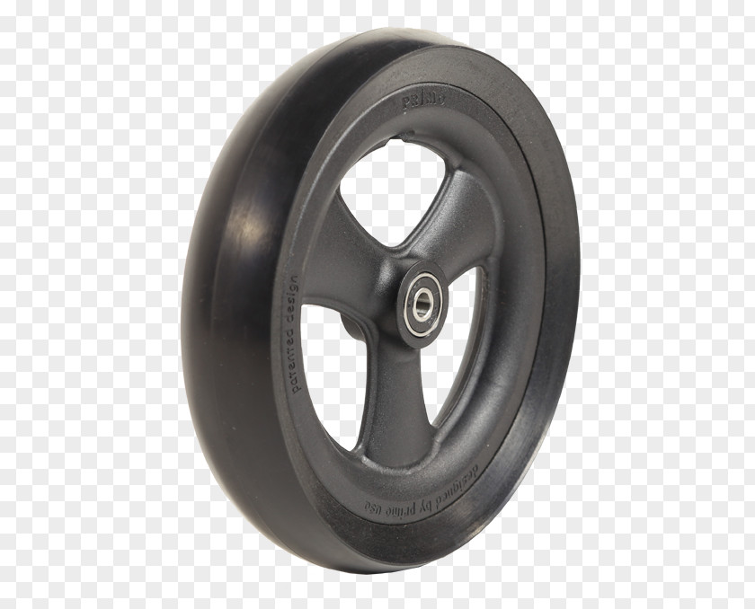 Wheelchair Alloy Wheel Caster Tire PNG