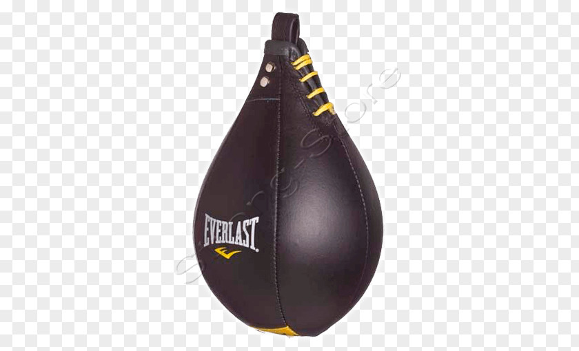 Bag Everlast Black Leather Speed Large Punching & Training Bags Boxing PNG