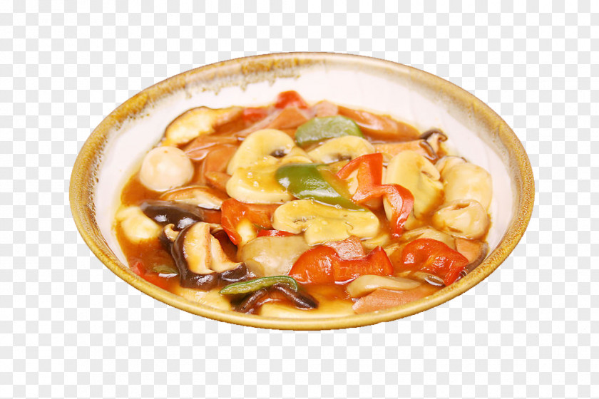 Braised Mushroom Gifts Red Curry Vegetarian Cuisine Recipe Seafood PNG