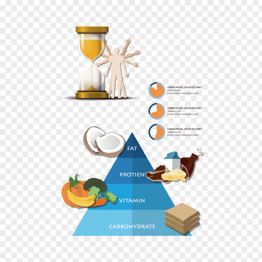 Food Pyramid Illustration PNG